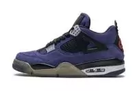 nike air jordan 4 retro homme au meilleur prix suede purple suede